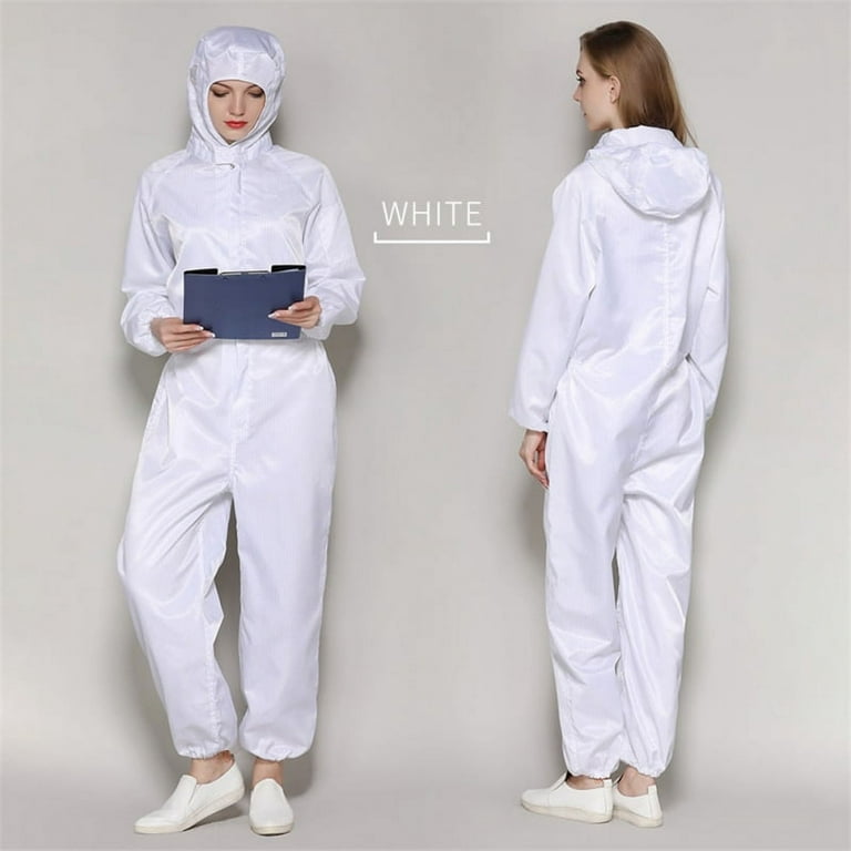 Protective Clothing - Reusable Hood Coverall Suit,Dust-proof And  Anti-static 