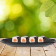 thumbnail image 2 of 1pc Ceramic Sushi Plate Salad Plate Food Container Japanese Style Tableware, 2 of 8