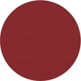 thumbnail image 1 of Ahgly Company Machine Washable Indoor Round Transitional Cranberry Red Area Rugs, 5' Round, 1 of 7