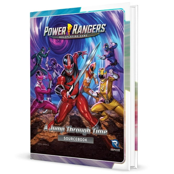 Renegade Games Studios: Power Rangers Roleplaying Game A Jump Through Time Sourcebook - Hardcover RPG Book