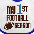 thumbnail image 4 of Inktastic My First Football Season Boys or Girls Baby Bib, 4 of 4