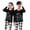 Black212, variant on MEZZALL Little Boys Girls Kids Cartoon Bunny Crewneck Pajamas Long Sleeve Pj's Toddler Clothes Sleepwear Stylish Baby Pyjamas