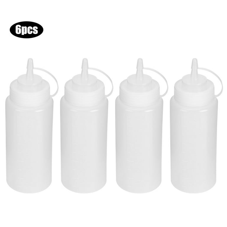 Sauce Container, Top Dispensers Squeeze Bottle Mini Squeeze Bottles Bulk  Clear Bbq Set For Restaurant