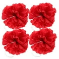 thumbnail image 6 of HEATSHAKING Red Tissue Pom Poms 4Pcs Party Essential Decoration for Bridal and Baby Shower, 6 of 8