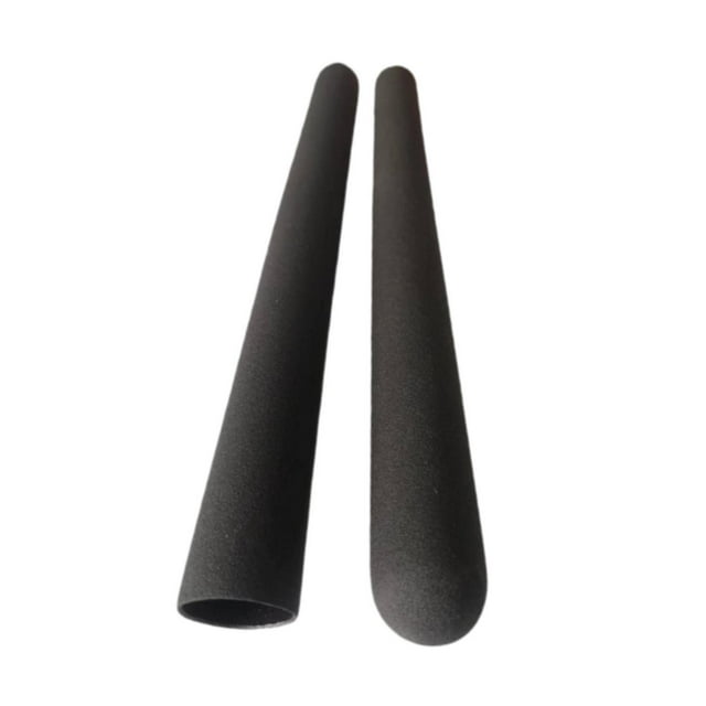 DYNWAVECA 2 Pieces Exercise Bike Handlebar Sleeve Handlebar Sleeve Handle Grips Gym Equipment Protection Workout Fitness Sleeve Adapter Inner 25mm L170mm