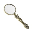 thumbnail image 1 of keepw Vintage Style Magnifier Sewing Magnifiers Wear-resistant High-Definition Magnifying Glass Lens Reading Inspection Crafts Bronze, 1 of 6