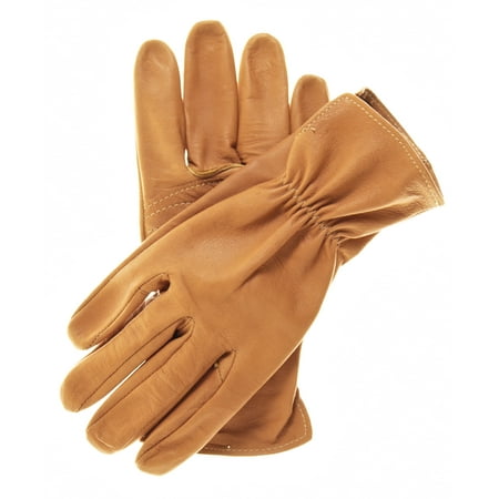 Geier Glove Men's Kangaroo Leather Gloves with Elastic Wrist Gather