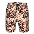 thumbnail image 4 of Kdxio Snake Pattern Mens Casual Shorts - Drawstring Summer Beach Sports Shorts for Men, 4 of 9