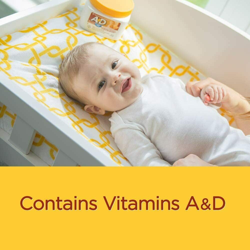 A+D Diaper Rash Ointment & Skin Protectant Original - 16 oz, Pack of 4