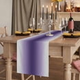 thumbnail image 2 of Table Runners 72 Inches Long Dress Scarves, Purple Grey Ombre Farmhouse Kitchen/Dining Table Runner, Coffee Tablerunners, Farmhouse Gradient Minimalist 13x72 Inch, 2 of 9