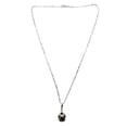 thumbnail image 2 of Collar de balon de futbol de plata, 2 of 4
