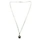 thumbnail image 2 of Collar de balon de futbol de plata, 2 of 4