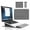 Sac de Rangement Ordinateur portable Moins de 5 a5 $, variante sur Cagogo Sac Universal Laptop 13-14 Pouces, Support et Doublure Laptop Multifonctions 2-en-1, Sac de Rangement pour Ordinateur Portable, Étui Laptop à Fermeture Magnétique, Étui en Cuir PU Durable pour Pro Air et