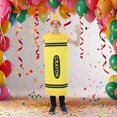 thumbnail image 4 of Orion Costumes Yellow Crayon Adult Costume | One Size Male, 4 of 7