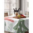 thumbnail image 6 of Red Sage Green Starfish Coastal Table Cloth, Beach Nautical Coral Sea Waterproof Tablecloth for Rectangle Tables, Reusable Washable Fabric Table Cover for Restaurant Kitchen Dining Tables 60"x102", 6 of 6