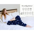 thumbnail image 3 of Christmas Pajamas for Women – Cute Fleece Pajama Pants - 2 Pack, 3 of 7