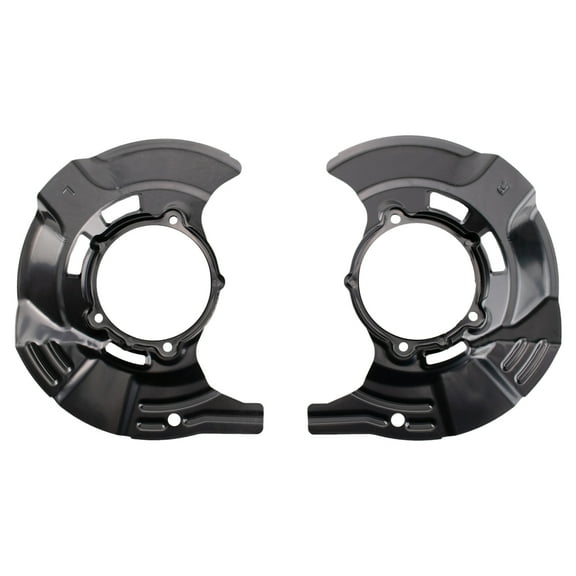 TRQ Front Brake Dust Shield Set BCA38552 Fits Select 2011-2015 Kia Optima , 2010-2015 Hyundai Sonata