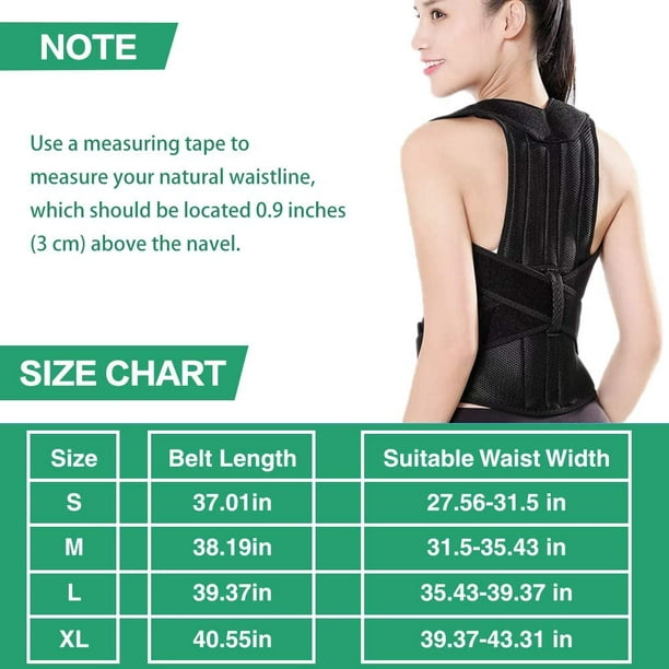 Garosa Posture Supports Correction, Adjustable Back Posture