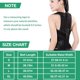 thumbnail image 5 of Corrector de postura de espalda para mujeres y hombres, cómodo y eficaz soporte para la parte superior de la espalda, corrector de postura ajustable para aliviar el dolor de espalda,, 5 of 7