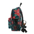 thumbnail image 4 of FORMRS School Backpack with Front Zippered Pocket 12" Student Travel Daypack, Red Christmas Leaves, 4 of 6