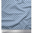 thumbnail image 1 of Soimoi Polyester Crepe Fabric Geometric Small Fabric Prints by Yard 52 Inch Wide, 1 of 3