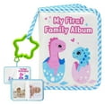 thumbnail image 5 of Mfigree 2024 New Photo Album for Baby Animal Pattern Family Photo Album With Star Hook Holds 17 Photos Soft Cloth Cover Keepsake Record Book for Kids, 5 of 9
