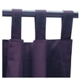 thumbnail image 2 of 50 in x 120 in Outdoor Curtain Privacy for Patio UV Ray Protected Fade Resistant and Mildew Resistant, Purple, 2 of 5
