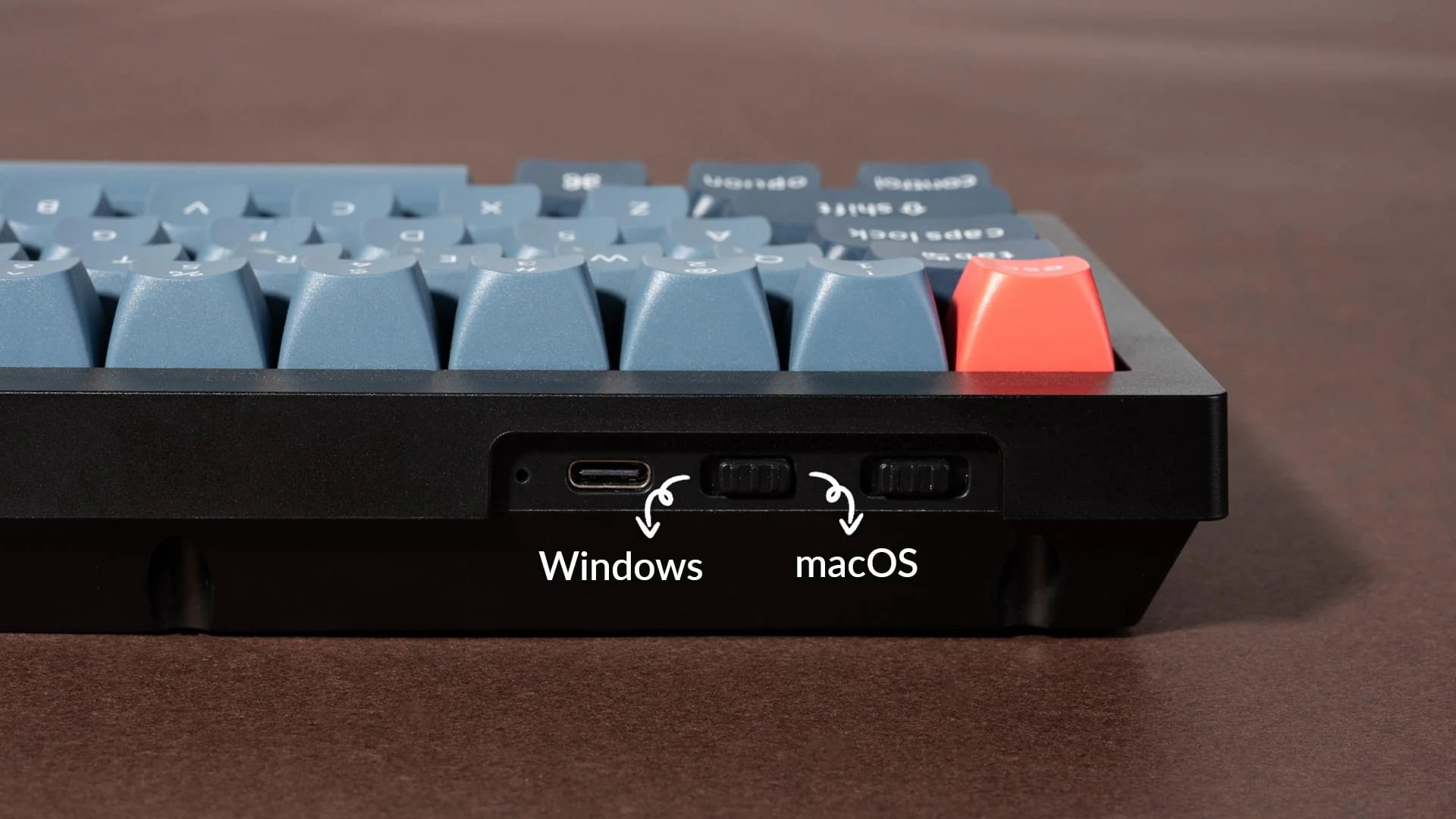 Keychron V3 Max Clavier mécanique sans fil RVB remplaçable à chaud interrupteur rouges cadre en ABS avec interrupteur disposition TKL noir carbone V3M-D1