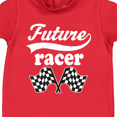 thumbnail image 3 of Inktastic Future Racer Car Racing Baby Fleece Romper, 3 of 4