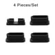thumbnail image 5 of Cateissary Pack de 4 puertos de carga de tapones de silicona protección contra cortocircuitos a prueba de arañazos cubiertas a prueba de Accesorios para aéreos, 5 of 6