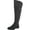Dark Grey, variant on Womens Allicce Faux Suede Casual Over-The-Knee Boots