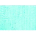 thumbnail image 1 of Ahgly Company Indoor Rectangle Abstract Turquoise Blue Contemporary Area Rugs, 5' x 8', 1 of 4