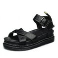 thumbnail image 1 of Summer Womens Chunky Sandals Thick Sole Strappy Flatforms Shoes, 1 of 5