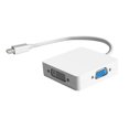 thumbnail image 2 of 3 en 1 Mini DP DisplayPort a HDMI compatible DVI VGA Display Port Cable Adaptador Cable, 2 of 9