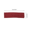 thumbnail image 4 of Unique Bargains 1 Pc Perspiration-Wicking Headband for Yoga Red, 4 of 6