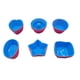 thumbnail image 1 of Sistema antiadherente reutilizable del molde del trazador de líneas del mollete de la categoría alimenticia de las tazas de la hornada de la magdalena del silicón, 1 of 6