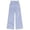 Blue, variant on Tnhcen Women's High Waisted Striped Wide Leg Pants, Loose Fit Elastic Waist Casual Trousers, Nylon Spandex Matte Summer Palazzo Pants for Women Plus Size S-3XL