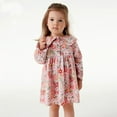 thumbnail image 2 of Ketyyh-chn99 Baby Girls Dresses Girls Dress Strap Long Sleeve Dress Fall Dress Pink,5Y, 2 of 5