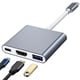 thumbnail image 2 of Type C to USB3.0+HD+MI+PD USB3.0 Adapter Converter Cable HD 1080P 3 in 1 Type C Hub Docking Station, 2 of 5