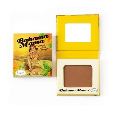 theBalm Bahama Mama Anti-Orange Bronzer, Shadow & Contour Powder - Travel Size