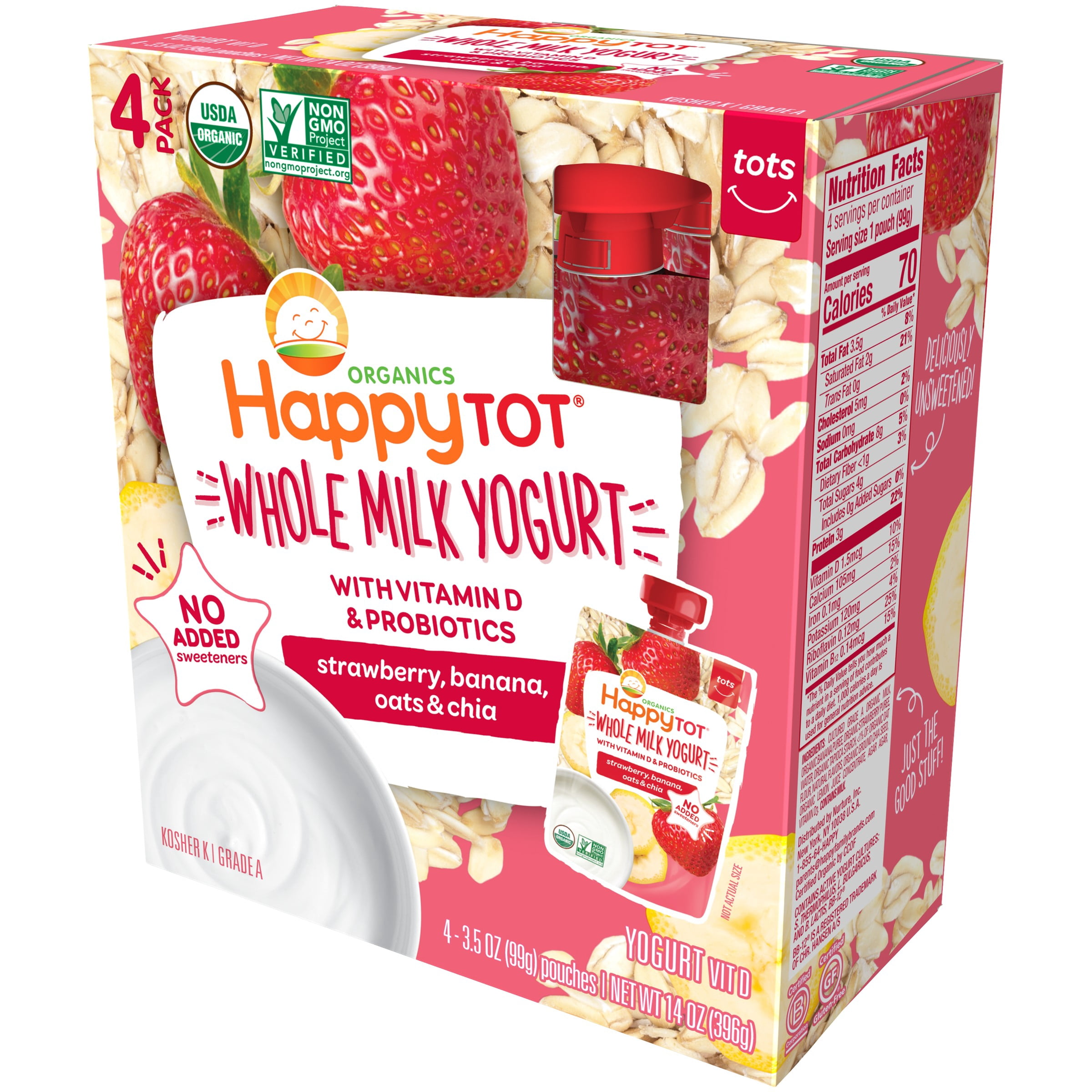 happy kid organic yogurt