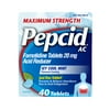 Pepcid AC Maximum Strength Heartburn Tablets, Icy Cool Mint, 40 Ct