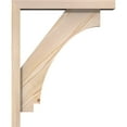 thumbnail image 2 of Ekena Millwork 3 1/2"W x 18"D x 22"H Imperial Block Smooth Bracket w/ Offset Brace, Douglas Fir, 2 of 25