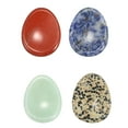 thumbnail image 1 of Unique Bargains 4 Pcs Pierre Anti-Pouce Comprend Quartz Rouge Aventurine Verte Bleu Solidate Oeil de Tigre, 1 of 7