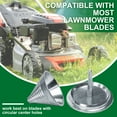 thumbnail image 3 of Lawn Mower Blade Balancer for Balances Blades After Sharpening, Metal Material Design Lawnmower Accessories, Compatible with Most Lawnmower Blades, 3 of 5