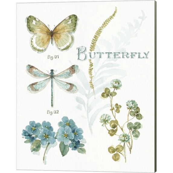 My Greenhouse Botanical I by Lisa Audit, Canvas Wall Art, 16W x 20H