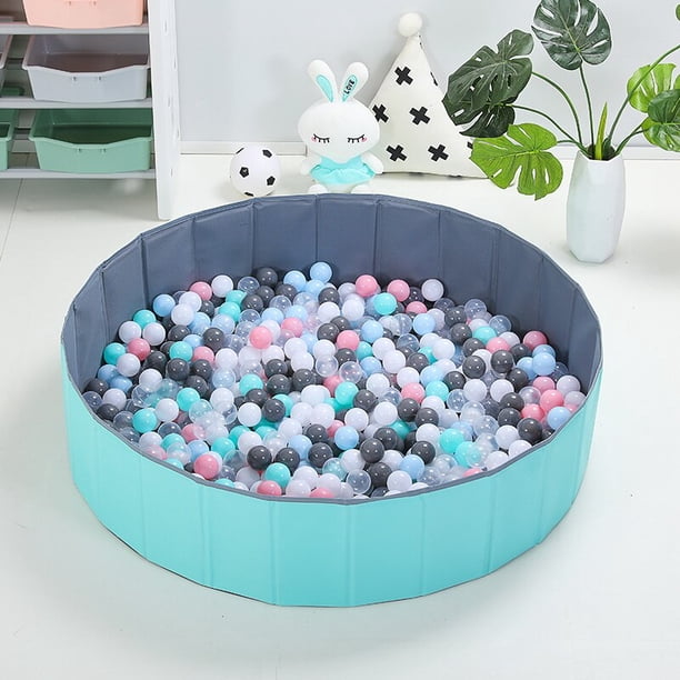 Dry Pool Infant Ball Pit Ocean Ball Playpen For Baby Ball Pool Playground Toys For Children Kids Birthday Gift heqiyong LED