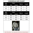 thumbnail image 5 of Women's Spring Crop Tie Front Cardigan Long Sleeve Rib Knit Sweater Top, 5 of 5