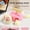 Pink, variant on Creative Coaster Turtle Cup Pad Phone Holder Stand Tea Coffee Mug Drinks Holder Tableware Decorative 3D Printed Ornament