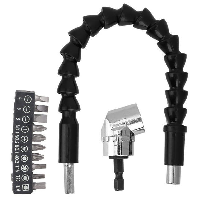 Destornillador de punta de 105 grados S, 10 piezas, puntas de destornillador, amoladora eléctrica, accesorio, herramienta de hardware, aleación